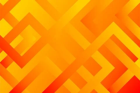 Orange background with gradient abstract geometric shape. 스톡 일러스트