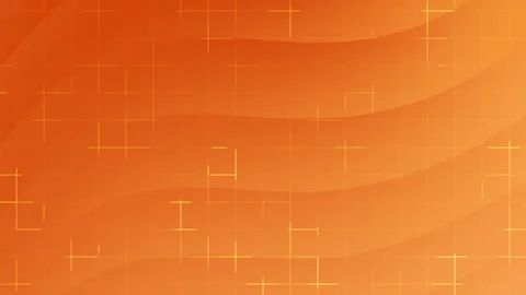Orange background with grid lines and waves suitable for technology designs. Stock Footage 299791856