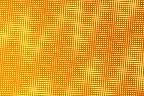 Orange background with halftone strike pattern. Retro pop art texture. Stock Illustration