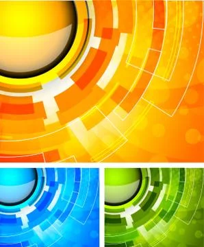 Orange background Stock Illustration