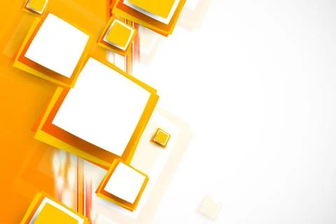 Orange background Stock Illustration