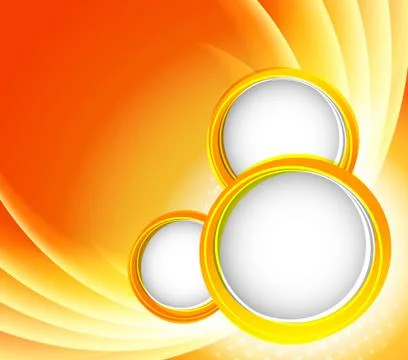 Orange background Stock Illustration
