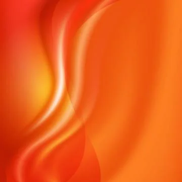 Orange background with line Stock Illustration