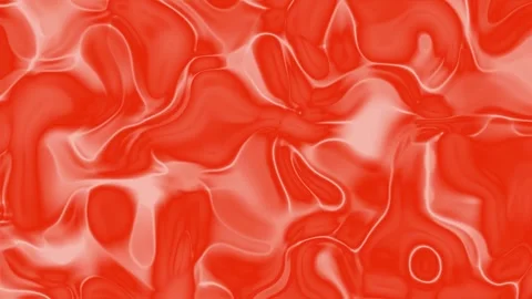 Orange background liquid pattern, abstract gradient neon glowing dynamic waves, Stock Footage 297528273