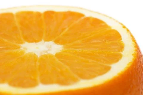 Orange as the background. macro Stock Photos