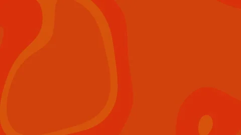 Orange background with overlapping abstract shapes. 스톡 동영상 285919800