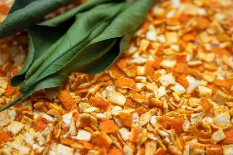 Orange background. Stock Photos