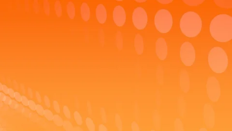 Orange Background with rotating Discs Stock Footage 94356649