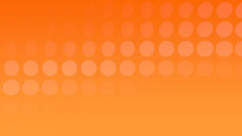 Orange Background with rotating Discs Stock Footage 94356650