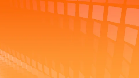 Orange Background with rotating Tiles Stock Footage 93879500