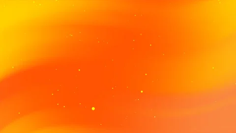 Orange background with scattered yellow dots. Vidéo 289597985