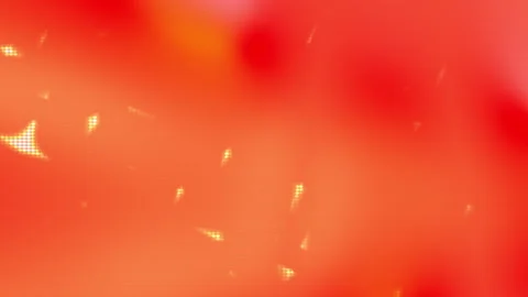 Orange background small grid pattern faint light streaks. Stock Footage 307658019