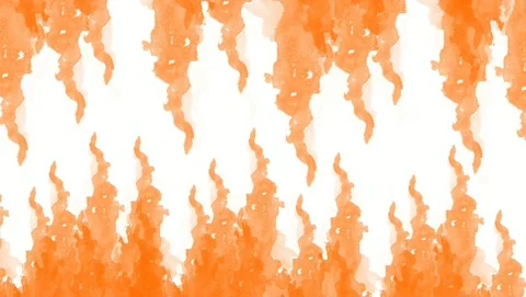 Orange background video moving like a wave Stock Footage 220488201