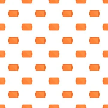 Orange baking pans forming seamless pattern background イラスト素材