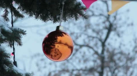 Orange ball Stock Footage 22182559