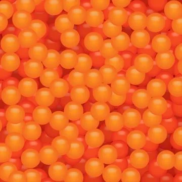 Orange balls background Stock Illustration