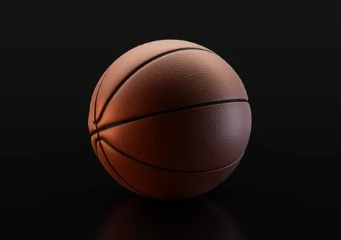 Orange Basketball Stock Illustration
