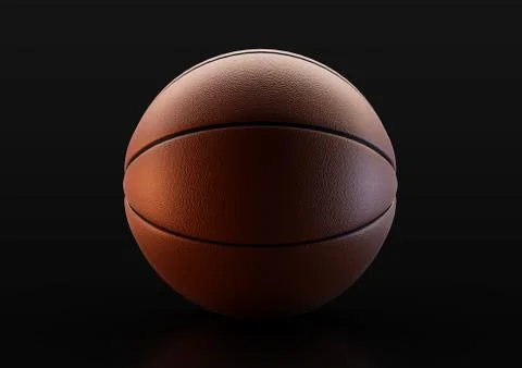 Orange Basketball Stock Illustration