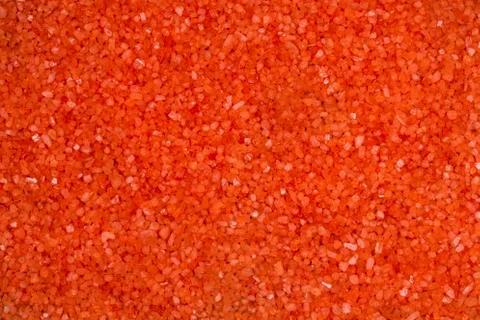Orange bath salt Stock Photos