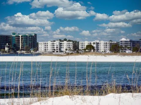 Orange Beach Condos Stock Photos