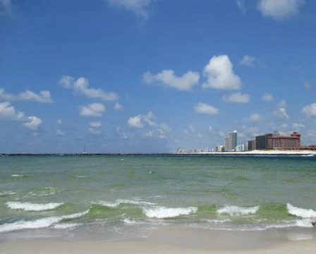 Orange Beach Foto stock