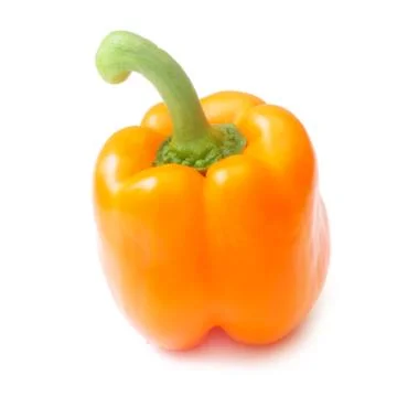 Orange Bell Pepper Stock Photos