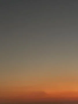 Orange big sky Stock Photos