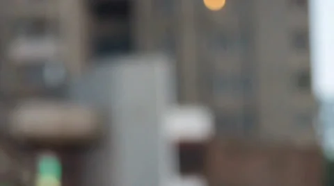 Orange bike in front Stock Footage 36778809