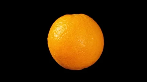 Orange on black Stock Footage 219531009