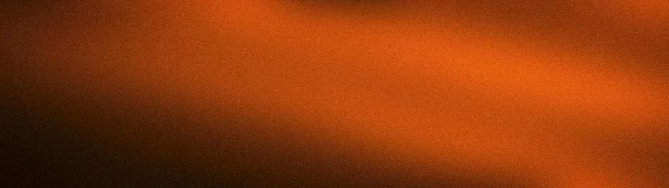 Orange black gradient background and wide format grainy abstract texture wi.. Stock Photos