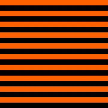 Orange black stripes seamless pattern. Halloween background. Vector illustration Stock Illustration