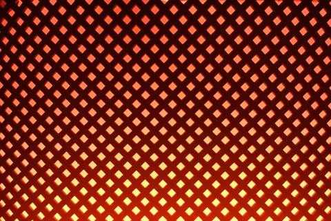 Orange blank wall texture background. neon lighting Stock Illustration