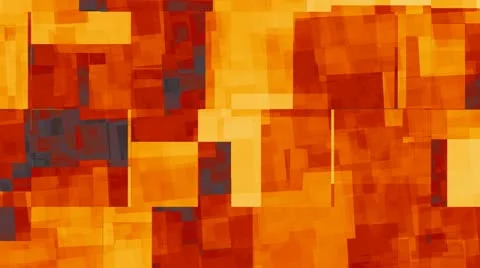 Orange Block Background Stock Footage 12658747