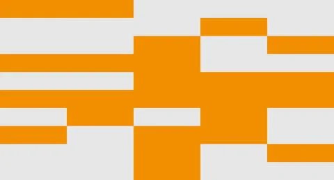 Orange Block Geometric Abstract Pattern Stock Illustration