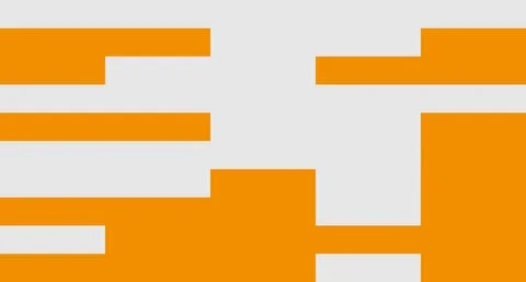 Orange Block Geometric Abstract Pattern Stock Illustration