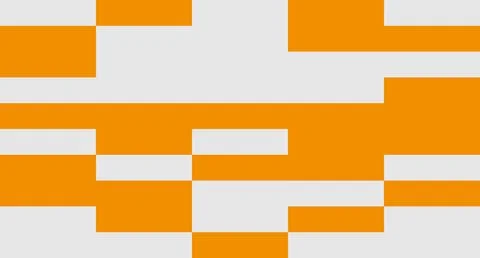 Orange Block Geometric Abstract Pattern Stock Illustration