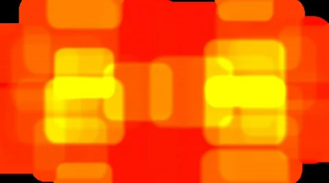 Orange Block Transition with Matte Stock-Footage 698781