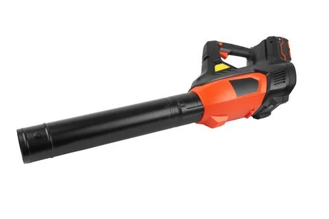 Orange blower isolated Stock Photos