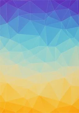 Orange blue abstract background for web design Stock Illustration