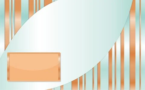 Orange - blue background Stock Illustration