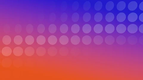 Orange-Blue Background with rotating Discs Stock Footage 94356987