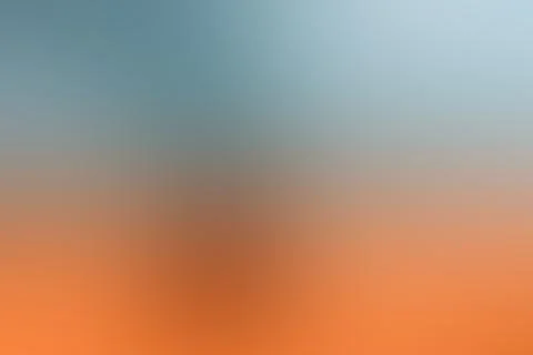 Orange Blue Blur Background Stock Photos