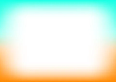 Orange Blue Copyspace Background Stock Illustration