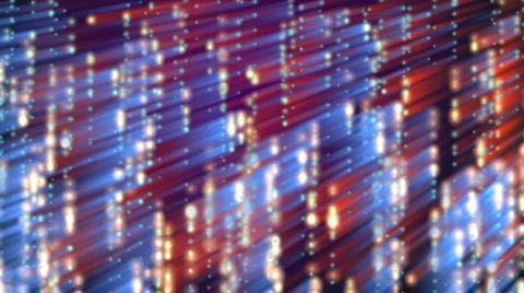 Orange blue fall lights M360K Stock Footage 372737
