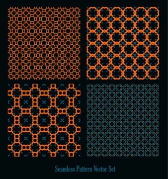 Orange blue forms design Stock Illustration