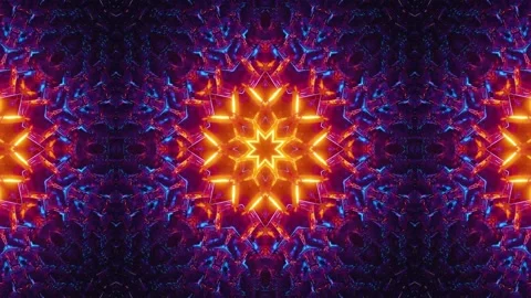 Orange blue neon motion background vj loop Stock Footage 200929253