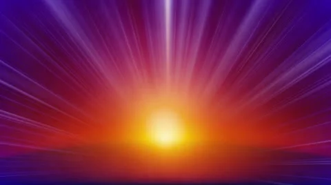 Orange blue rays of light loop background Stock Footage 22759546