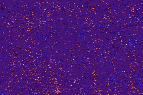 Orange blue spotted backdrop on purple for decoration Stock Illustration