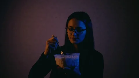 Orange-blue3 Stock Footage 120746713