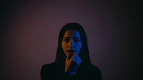 Orange-blue4 Stock Footage 120747554